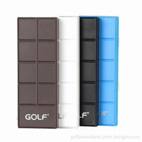 2014 lovely chocolate-like 2,840mAh Li-polymer power bank for mobile phones